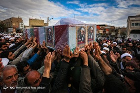 تشیع شهید مدافع حرم حجت‌الاسلام محمد حسن دهقانی - قم