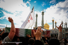 تشیع شهید مدافع حرم حجت‌الاسلام محمد حسن دهقانی - قم