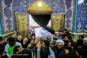 تشیع شهید مدافع حرم حجت‌الاسلام محمد حسن دهقانی - قم