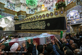 تشیع شهید مدافع حرم حجت‌الاسلام محمد حسن دهقانی - قم