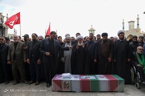 تشیع شهید مدافع حرم حجت‌الاسلام محمد حسن دهقانی - قم