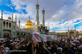 تشیع شهید مدافع حرم حجت‌الاسلام محمد حسن دهقانی - قم