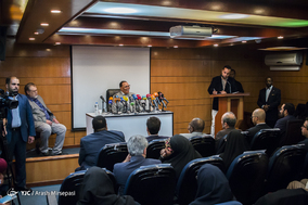 نشست خبری رهبر مسلمانان آمریکا در پرس تی‌وی