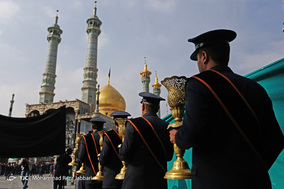 عزاداری شهادت امام رضا(ع) در قم
