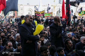 اجتماع عزاداران رضوی در حرم مطهر امام رضا(ع)