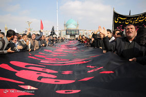 اجتماع عزاداران رضوی در حرم مطهر امام رضا(ع)