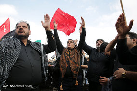 اجتماع عزاداران رضوی در حرم مطهر امام رضا(ع)