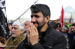 اجتماع عزاداران رضوی در حرم مطهر امام رضا(ع)