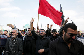 اجتماع عزاداران رضوی در حرم مطهر امام رضا(ع)