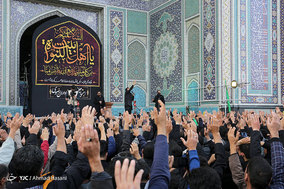 اجتماع عزاداران رضوی در حرم مطهر امام رضا(ع)