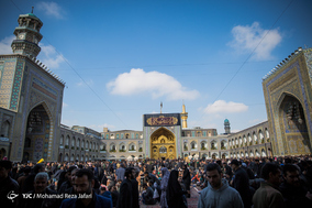 اجتماع عزاداران رضوی در حرم مطهر امام رضا(ع)