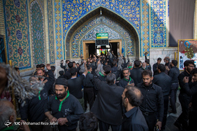 اجتماع عزاداران رضوی در حرم مطهر امام رضا(ع)