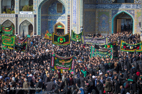 اجتماع عزاداران رضوی در حرم مطهر امام رضا(ع)