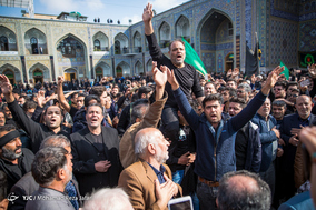 اجتماع عزاداران رضوی در حرم مطهر امام رضا(ع)