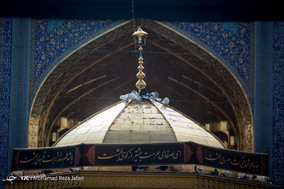 اجتماع عزاداران رضوی در حرم مطهر امام رضا(ع)