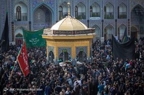 اجتماع عزاداران رضوی در حرم مطهر امام رضا(ع)