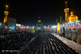 شام غریبان شهادت امام رضا(ع) در حرم رضوی