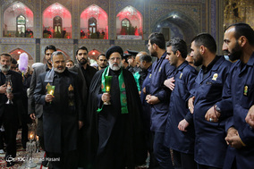 شام غریبان شهادت امام رضا(ع) در حرم رضوی