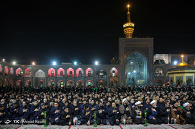 شام غریبان شهادت امام رضا(ع) در حرم رضوی
