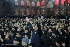 شام غریبان شهادت امام رضا(ع) در حرم رضوی