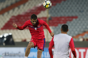 تمرین تیمهای پرسپولیس و کاشیما آنتلرز