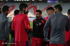 تمرین تیمهای پرسپولیس و کاشیما آنتلرز