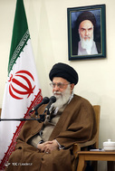 دیدار اعضای کنگره‌ی بزرگداشت شهدای استان قزوین با رهبر معظم انقلاب