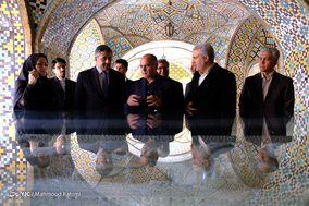 بازدید دبیر کل سازمان جهانگردی از مجموعه کاخ گلستان