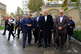 بازدید دبیر کل سازمان جهانگردی از مجموعه کاخ گلستان