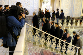 بازدید دبیر کل سازمان جهانگردی از مجموعه کاخ گلستان