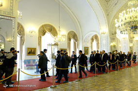 بازدید دبیر کل سازمان جهانگردی از مجموعه کاخ گلستان