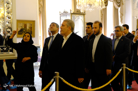 بازدید دبیر کل سازمان جهانگردی از مجموعه کاخ گلستان