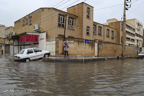 آبگرفتگی شدید معابر اهواز