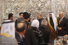 دیدار رییس گروه دوستی پارلمان سوریه با رییس مجلس