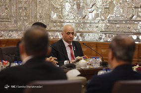 دیدار رییس گروه دوستی پارلمان سوریه با رییس مجلس