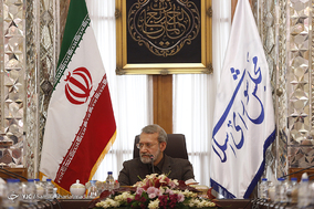 دیدار رییس گروه دوستی پارلمان سوریه با رییس مجلس