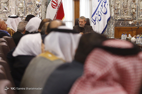 دیدار رییس گروه دوستی پارلمان سوریه با رییس مجلس
