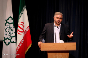 آیین اهدای ماشین‌آلات شهرداری تهران به مناطق زلزله‌زده کرمانشاه