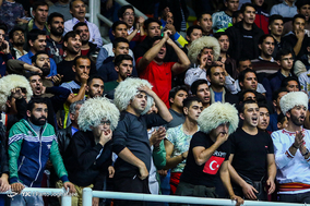 دیدار دو تیم والیبال پیکان و شهرداری گنبد