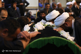 تشییع پیکر جهادگر امیرمحمد اژدری