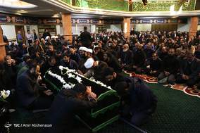 تشییع پیکر جهادگر امیرمحمد اژدری