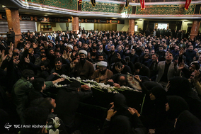 تشییع پیکر جهادگر امیرمحمد اژدری