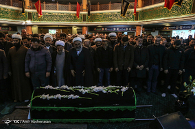 تشییع پیکر جهادگر امیرمحمد اژدری