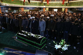 تشییع پیکر جهادگر امیرمحمد اژدری