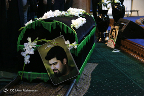 تشییع پیکر جهادگر امیرمحمد اژدری