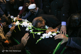 تشییع پیکر جهادگر امیرمحمد اژدری