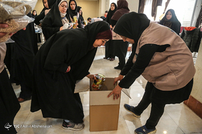 بسته‌بندی ۲۱۰۰ سبد کالا برای توزیع در نیک‌شهر سیستان و بلوچستان
