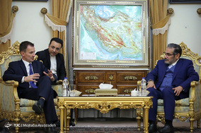 دیدار وزیر خارجه انگلیس و دبیر شورای عالی امنیت ملی