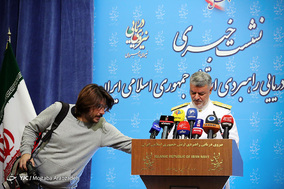 نشست خبری فرمانده نیروی دریایی ارتش جمهوری اسلامی ایران