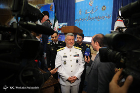 نشست خبری فرمانده نیروی دریایی ارتش جمهوری اسلامی ایران